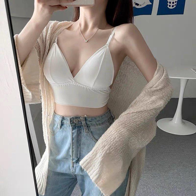 M30. Áo bra nữ hở lưng, áo bra su nữ tạo nhiều kiểu sang chảnh mặc áo 2 dây, trễ vai