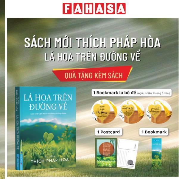 Sách - Lá Hoa Trên Đường Về - Tặng Kèm Bookmark Lá Bồ Đề Random 1 Trong 3 Mẫu + Bookmark + Postcard