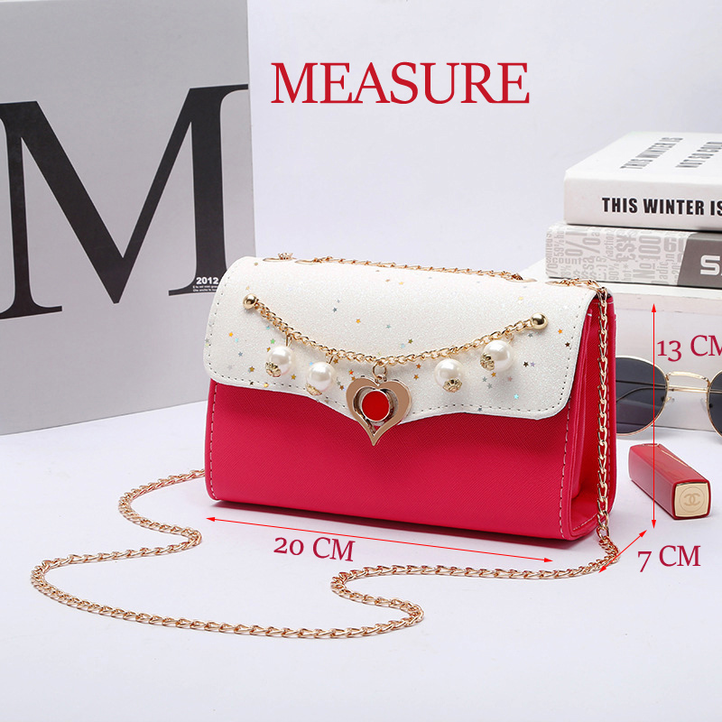 Túi Đeo Chéo Trái Tim ĐÍnh Ngọc T38