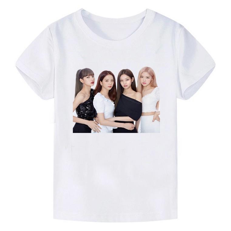 Áo Black Pink Áo phông in hình Black Pink đẹp áo thun ngắn tay mùa hè