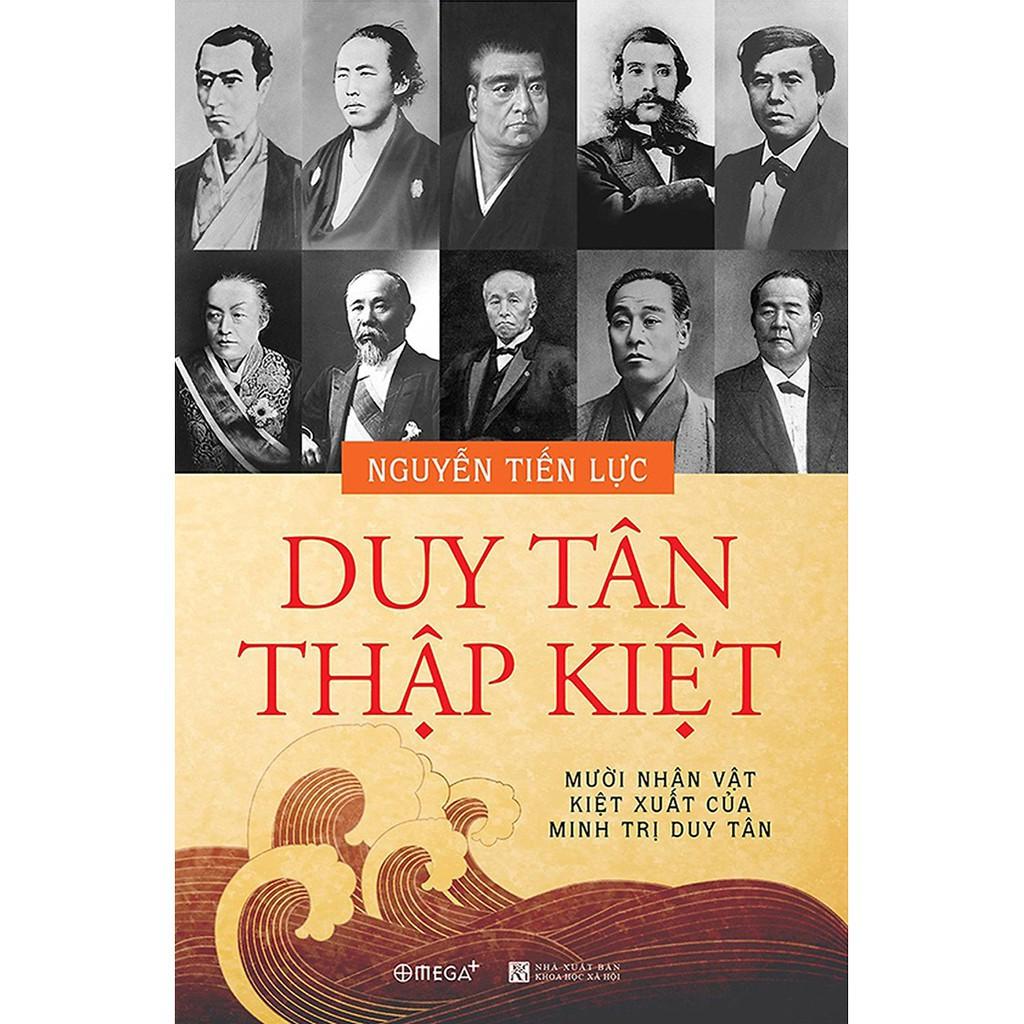 Sách Duy Tân Thập Kiệt - Mười Nhân Vật Kiệt Xuất Của Minh Trị Duy Tân - Alphabooks - BẢN QUYỀN