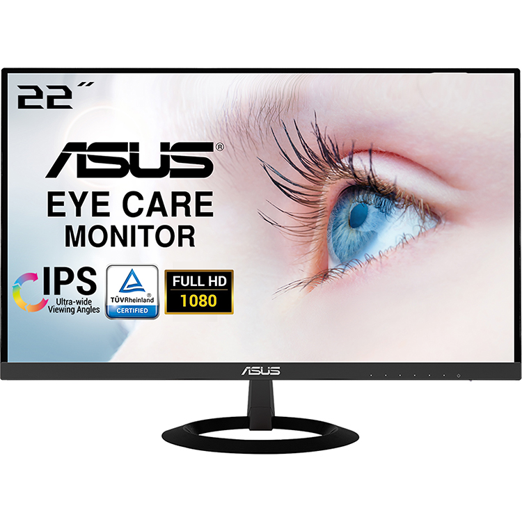 Màn Hình Asus VZ229HE 22inch FullHD 5ms 76Hz IPS - Hàng Chính Hãng