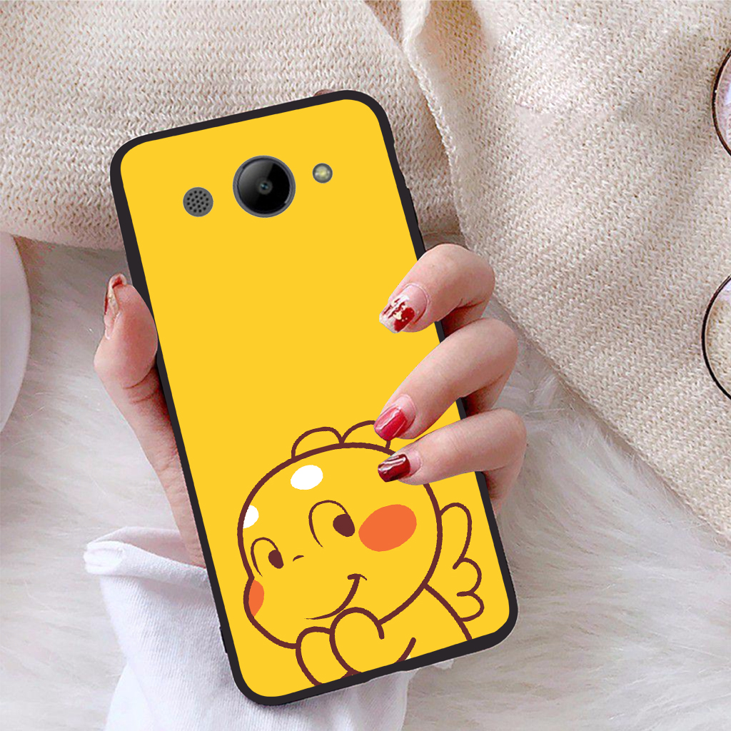 Ốp lưng dành cho Huawei Y3 2017 viền dẻo TPU Bộ Sưu Tập Khủng Long Lai Ong - Hàng chính hãng