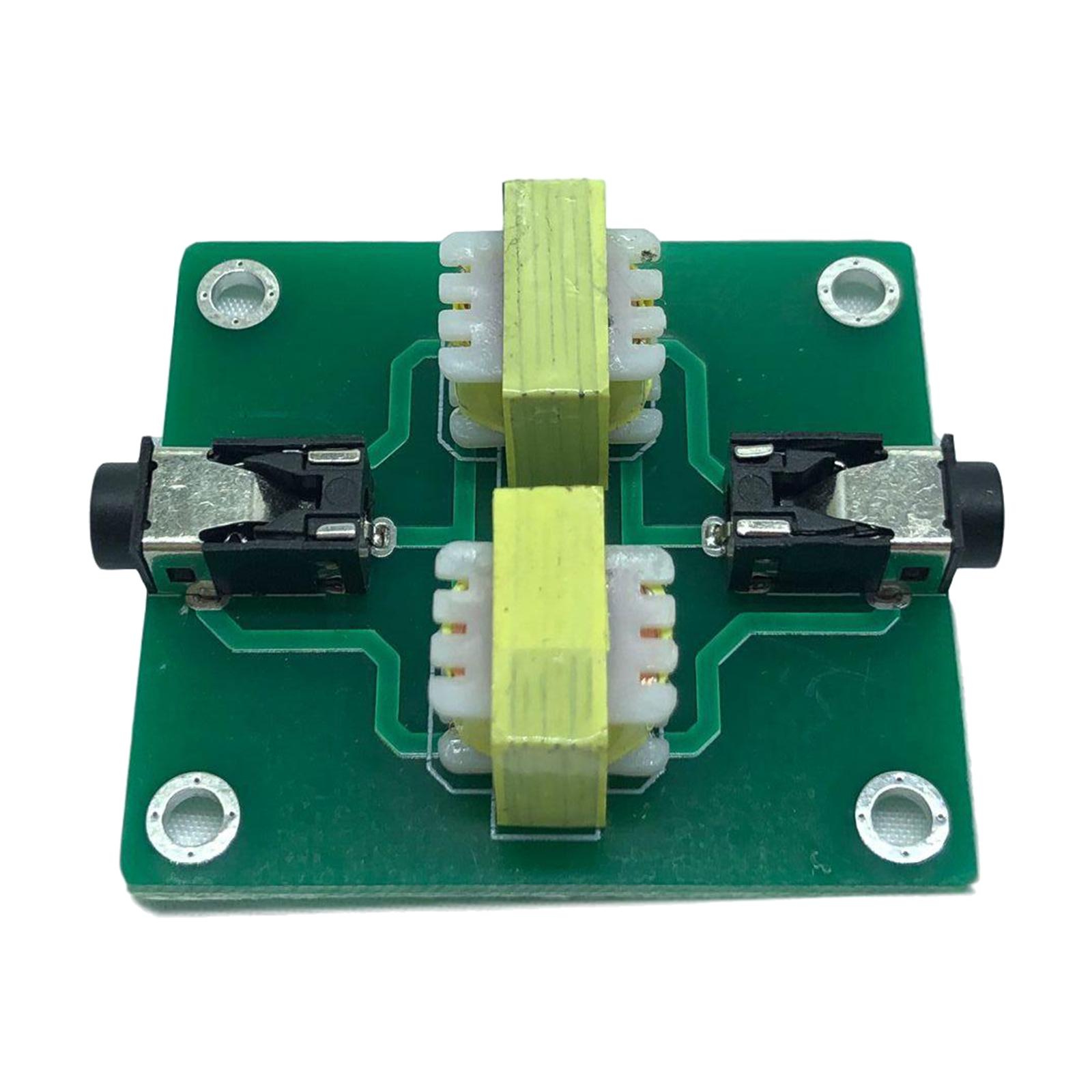 1pc Common Ground Audio Stereo Isolator Signal Noise Filter Board Computer Audio High Reducibility