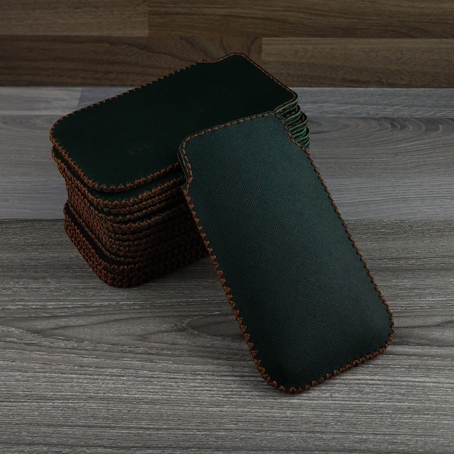 Bao Da Túi Rút dành cho Iphone XS MAX Da Bò Safiano