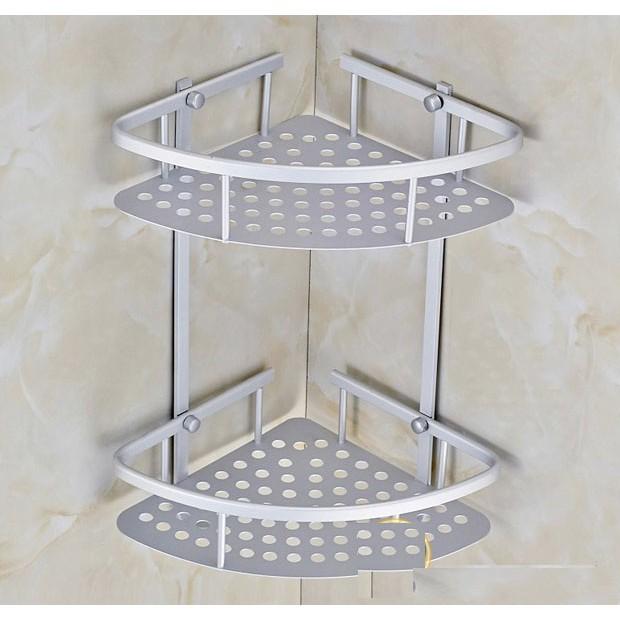 KỆ GÓC NHÀ TẮM HỢP KIM NHÔM CHỐNG GỈ