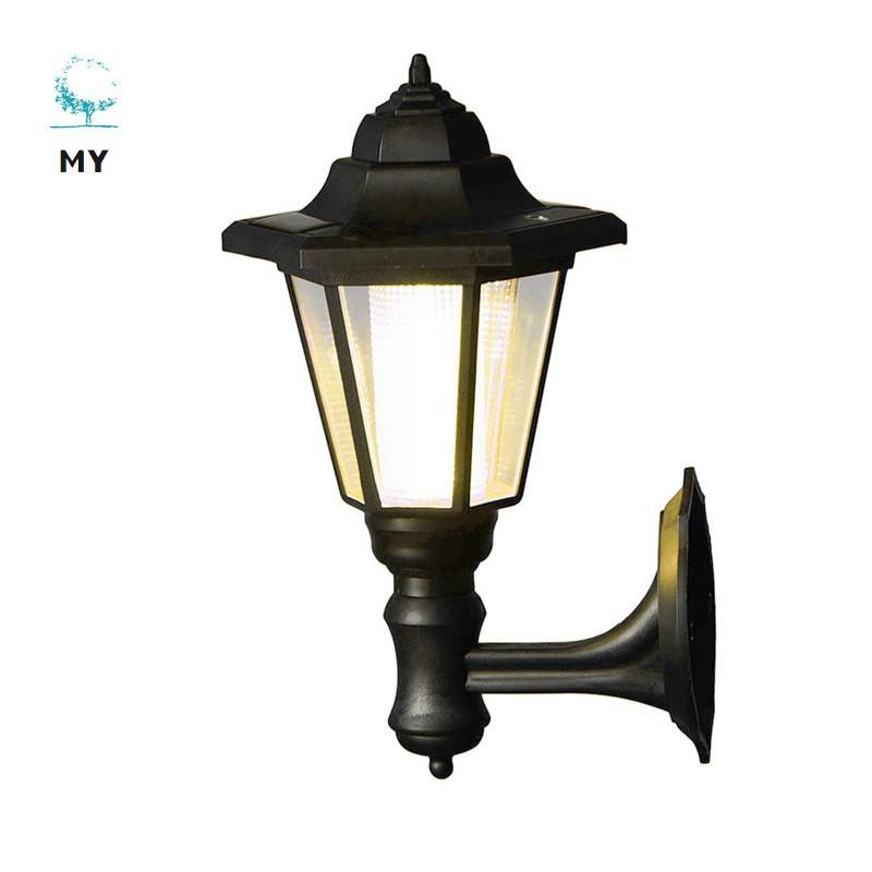 Đèn LED năng lượng mặt trời chống nước gắn tường trang trí