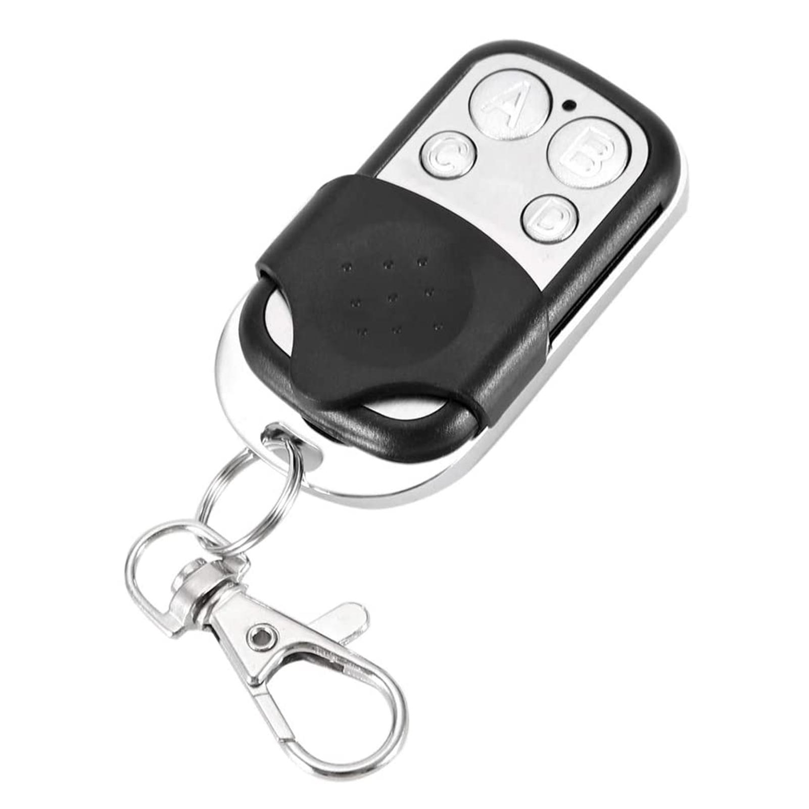 Set 4 Điều Khiển Từ Xa 4 Nút Ghép Nối Đơn Giản 433Mhz Cho Cửa Ra Vào Nhà Để Xe Ô Tô