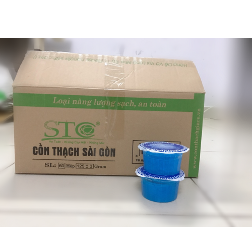 Cồn Thạch Sài Gòn Nhóm Bếp Cồn Bếp Than, Lửa Xanh - Không Cay Mắt - Không Mùi, Cồn Thạch Sài Gòn Cao Cấp