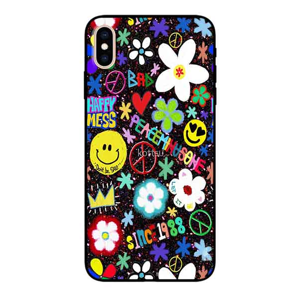 Ốp Lưng in cho iPhone Xs Max Mẫu Cúc Họa Mi 11 - Hàng Chính Hãng
