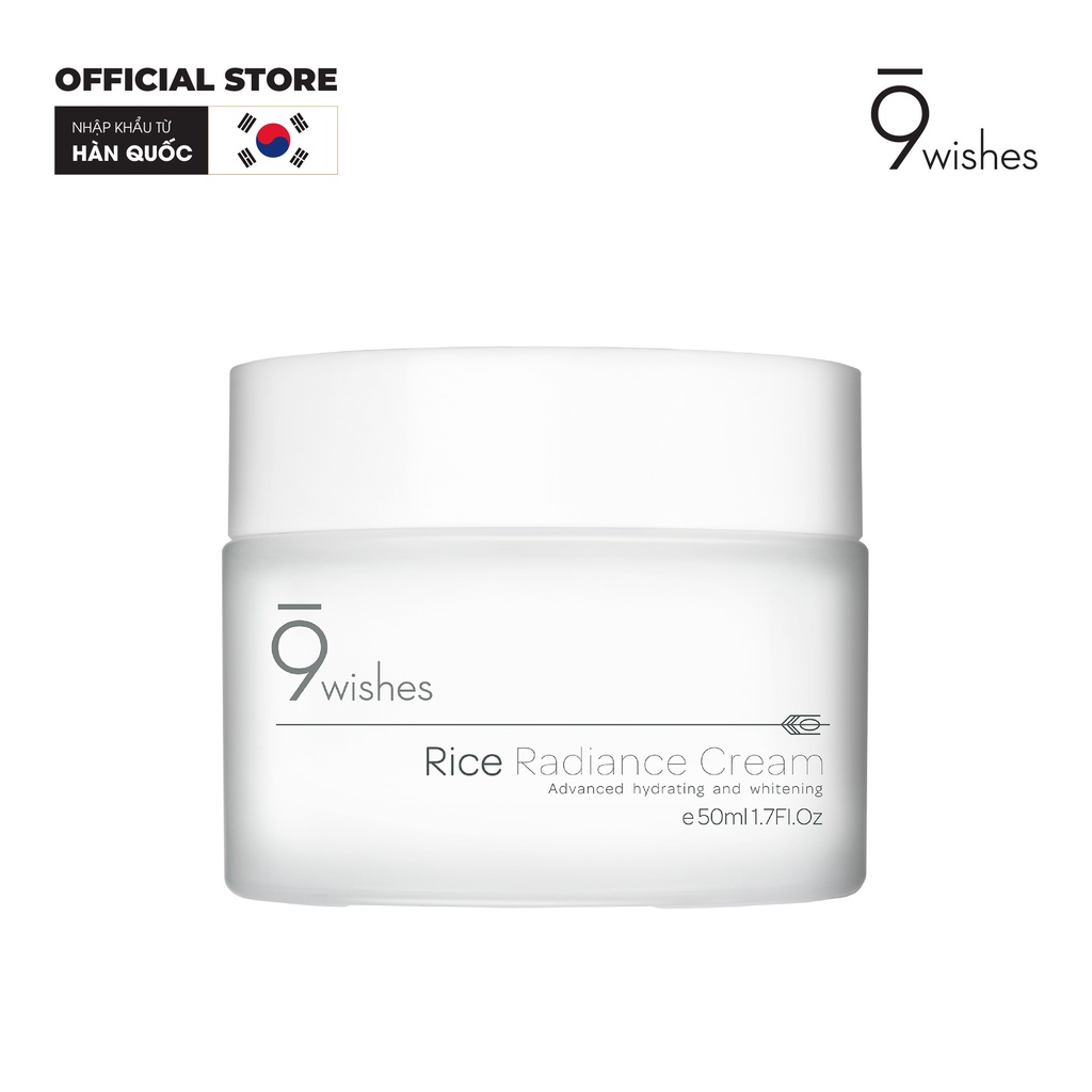 Combo x2 Kem dưỡng gạo 9 Wishes Rice Radiance Cream 50ml
