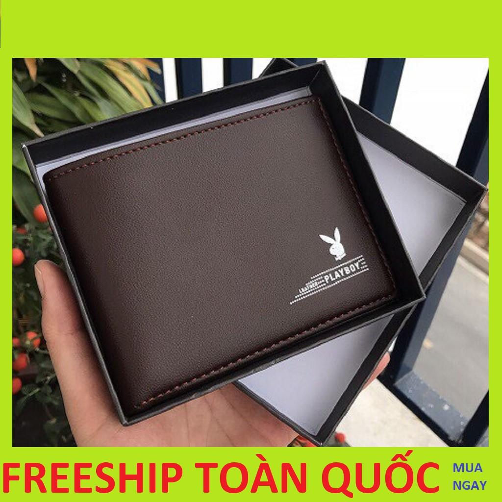Ví nam chất da đẹp thời trang cao cấp, Bóp da PU xịn nhiều ngăn đẳng cấp nam tính GC01840