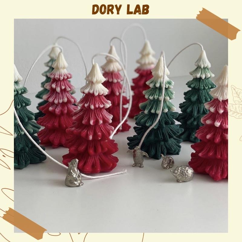 Nến Thơm Hình Cây Thông Giáng Sinh Không Khói, Phụ Kiện Decor Chụp Ảnh - Dory Lab