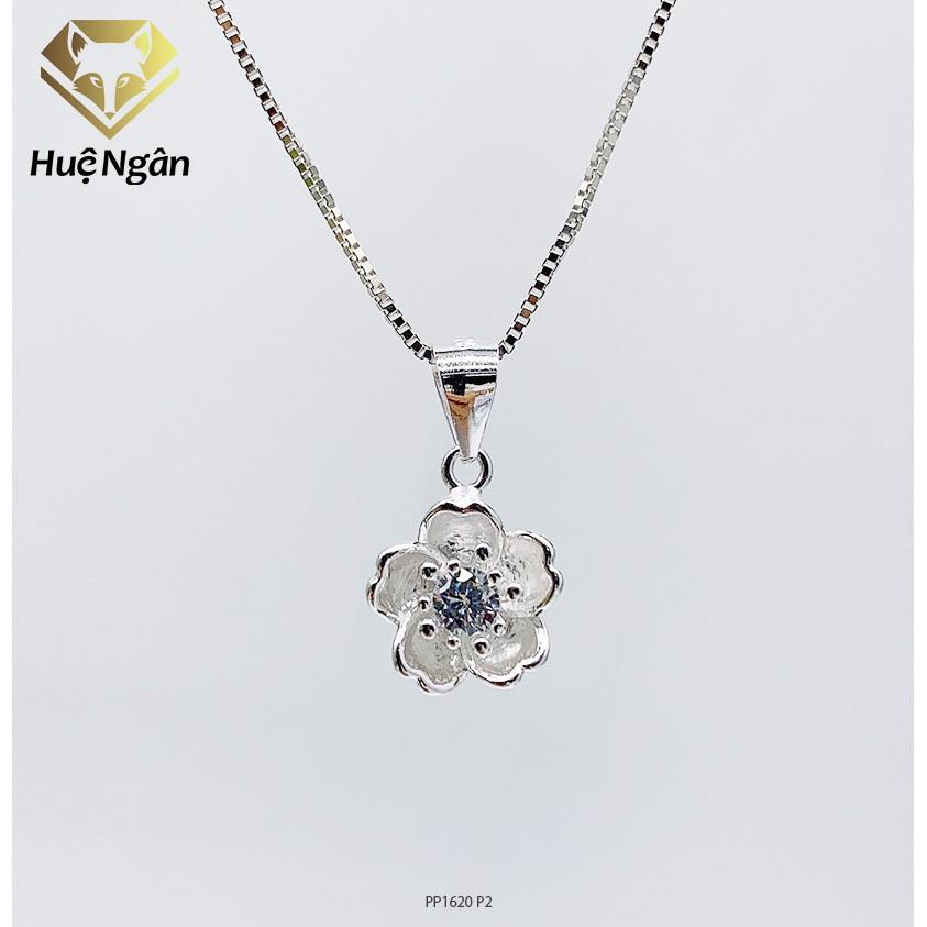 Dây chuyền bạc Ý 925 Huệ Ngân - Hoa anh đào PP1622 P2
