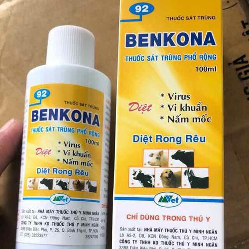 Thuốc Sát Trùng Và Khử Khuẩn BENKONA 100ML - Vườn Hoa Cây Cảnh