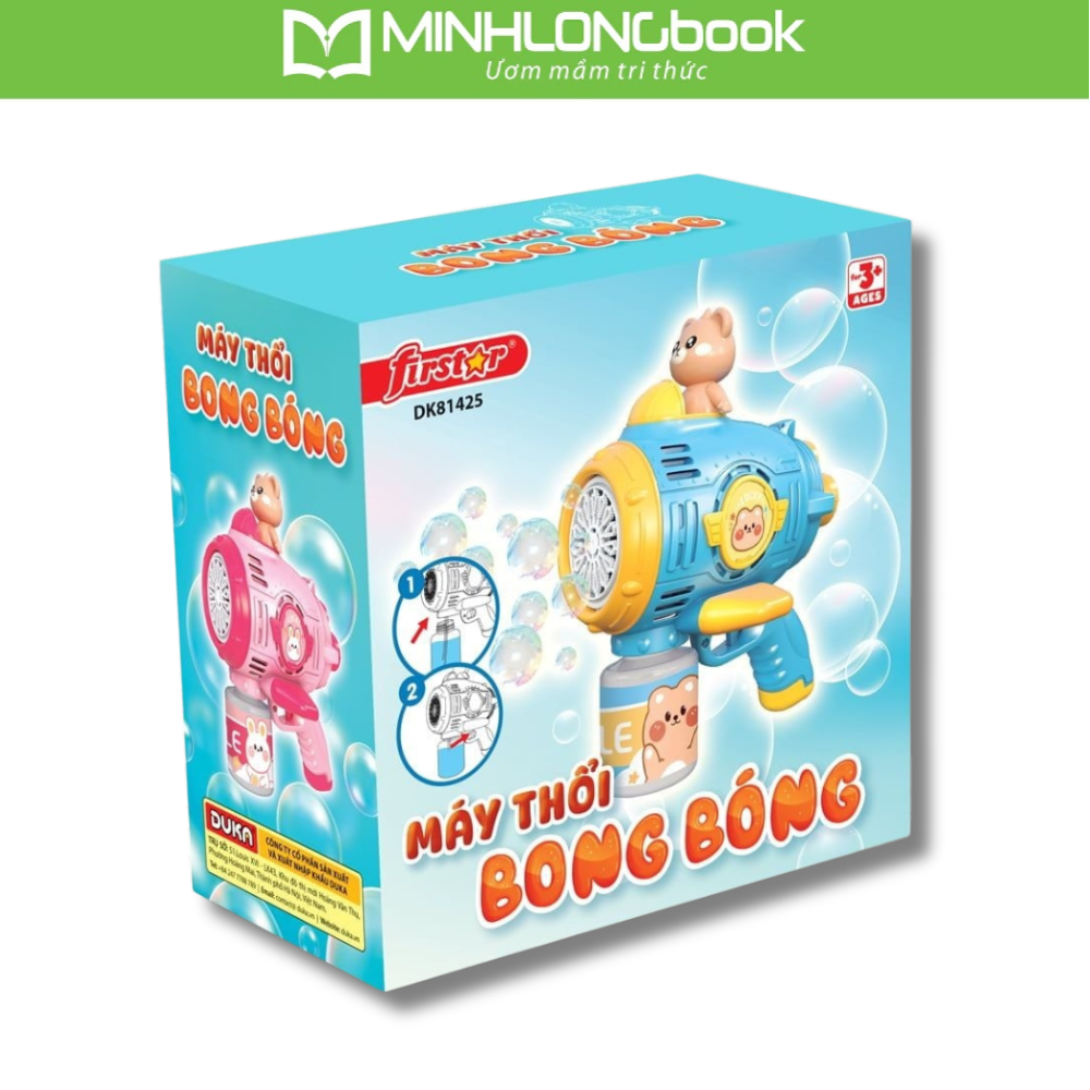 Đồ Chơi DUKA: Máy Thổi Bong Bóng DK81425