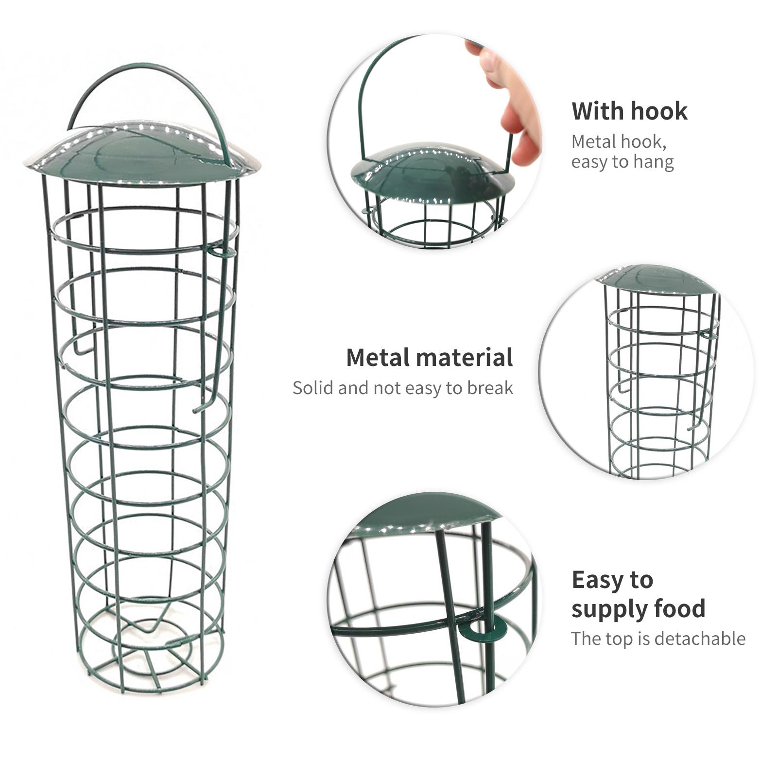 Lồng cho chim ăn bằng kim loại