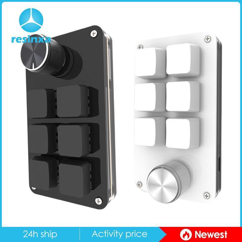 Bàn Phím Cơ Mini Có Dây 6 Phím Dùng Để Chơi Game