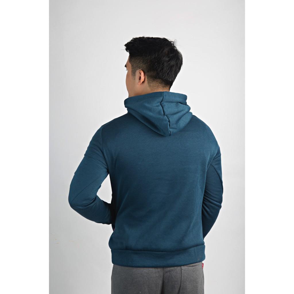 Áo khoác unisex nam nữ cổ chui pullover hoodie Phúc An 2029