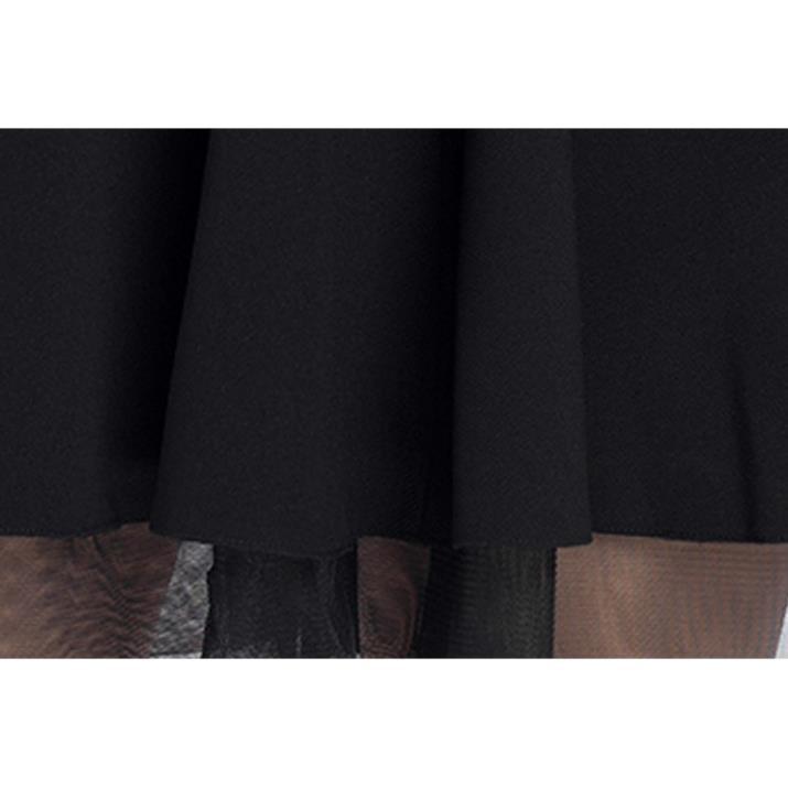 Váy xòe Voan to thời trang