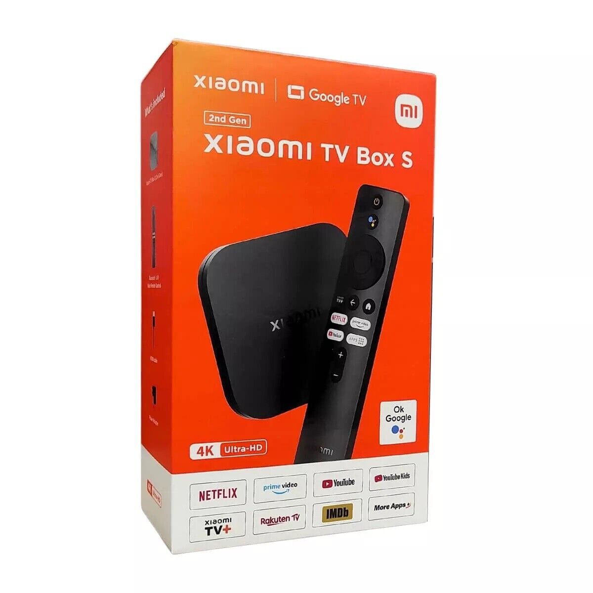 Android Tivi Box Xiaomi Mibox S 4K Global Quốc Tế - Hàng Chính Hãng