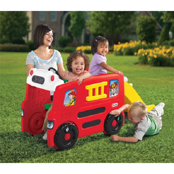 BỘ CẦU TUỘT MINI MÔ HÌNH CỨU HỎA LITTLE TIKES LT-173776E3