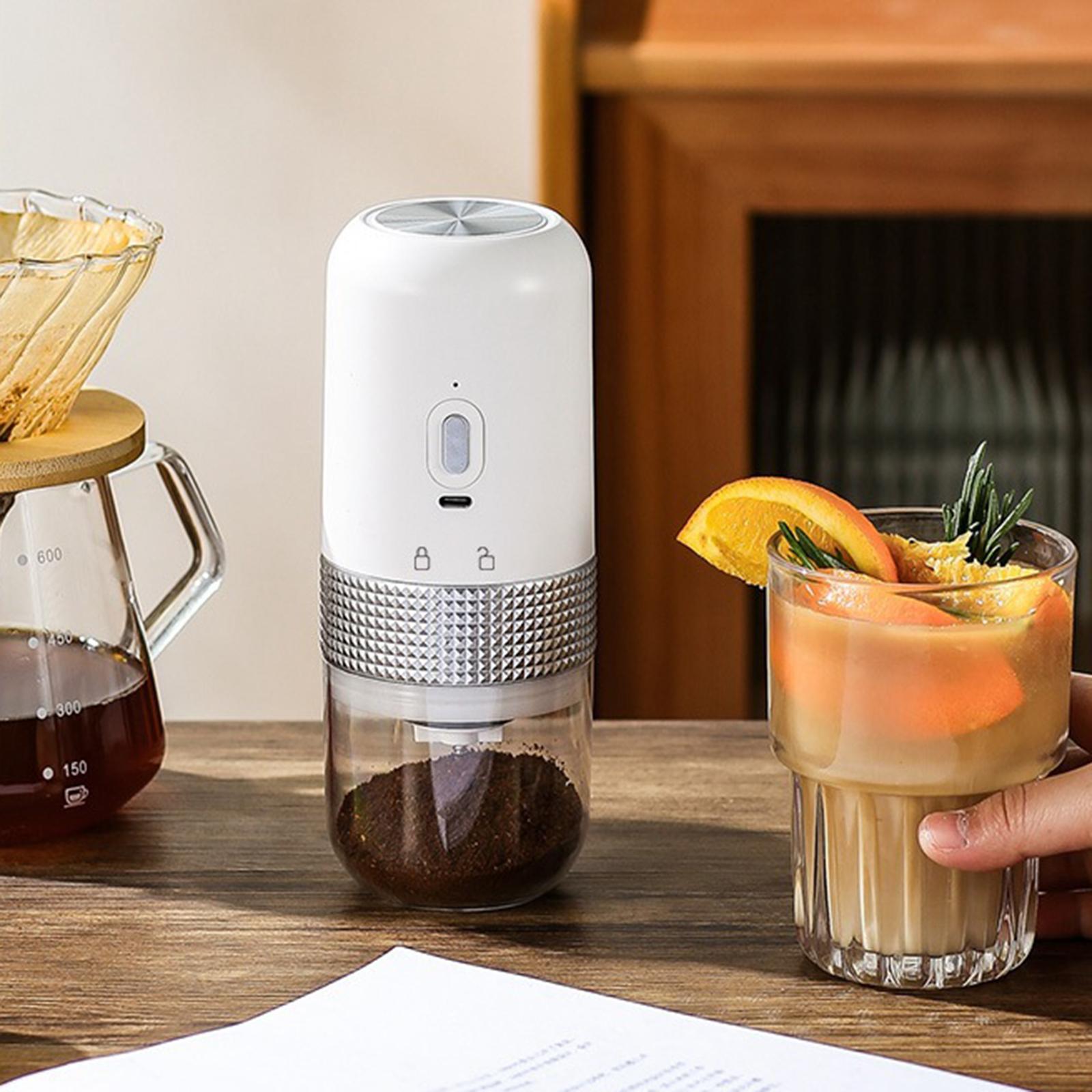 Coffee Grinder Easy to Clean for Outdoor Indoor Electric Coffee Bean Grinder