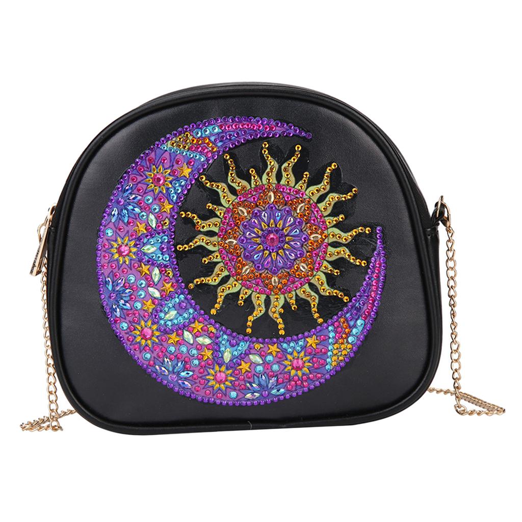 Creative Special Shaped Diamond Painting Tassel Crossbody Bags