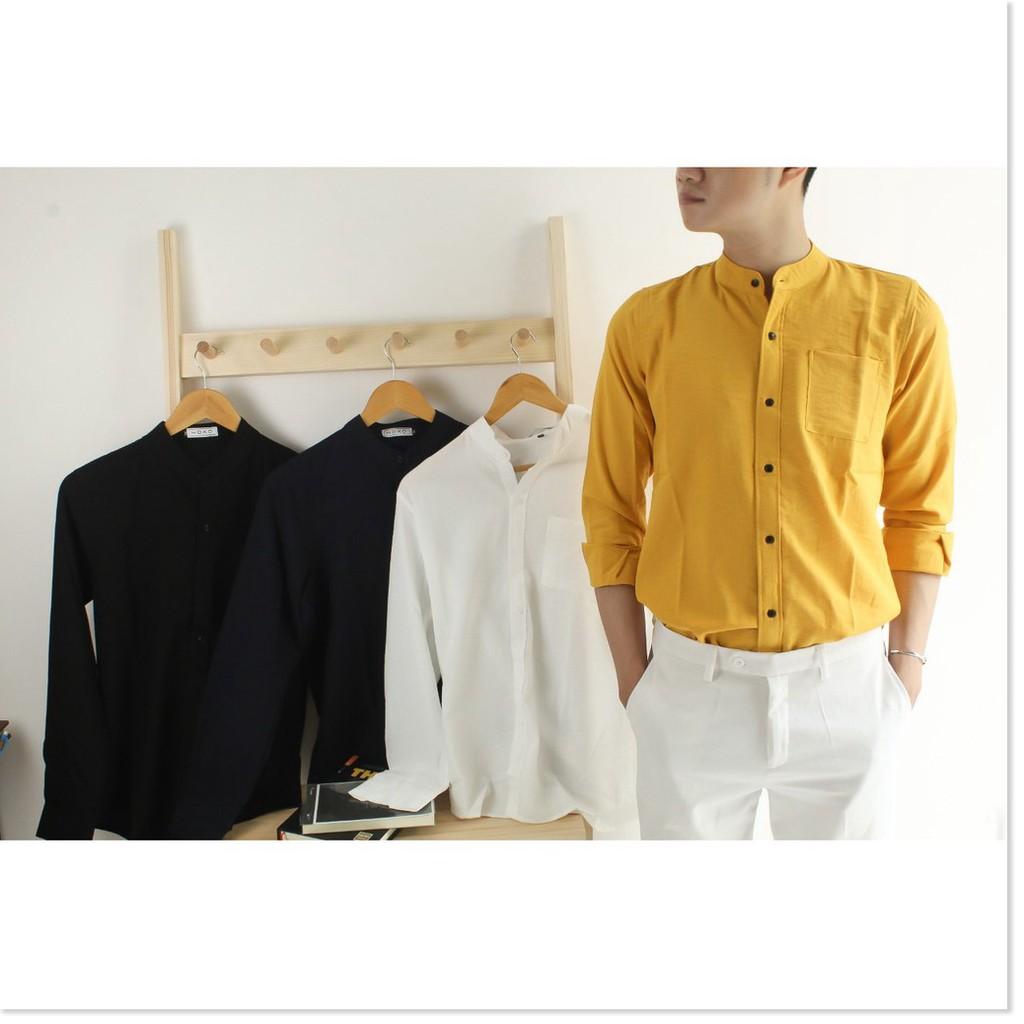 ÁO SƠ MI ĐŨI NAM,ĐƯỢC LÀM BẰNG CHẤT LIỆU VÃI ĐŨI THOÁNG MÁT LANA FASHION