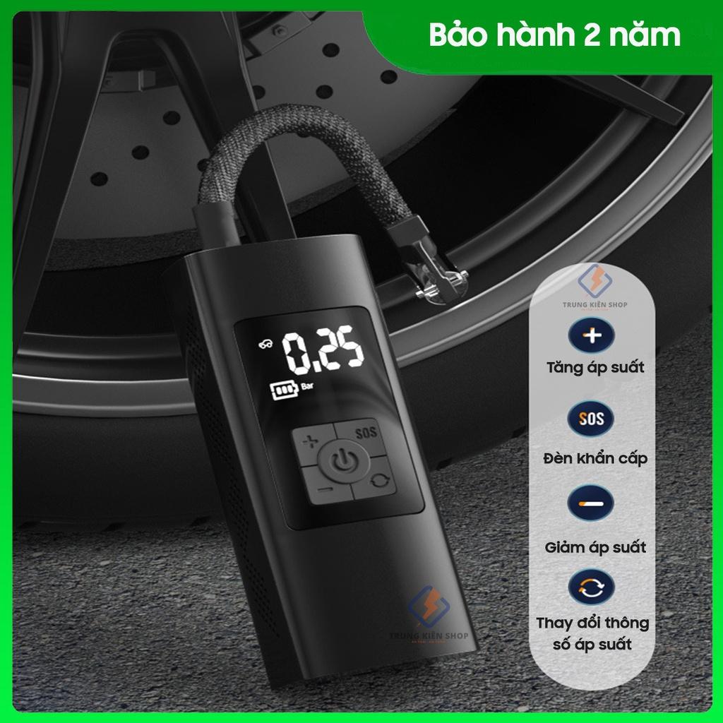 Bơm hơi điện tự động không dây, 6000mAh, bơm xe hơi, xe máy, xe điện, xe đạp, bóng, đệm, nhanh chóng, an toàn