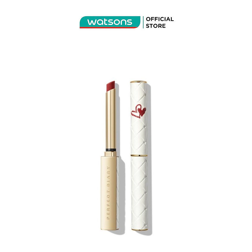 Son Thỏi Perfect Diary Rouge Intense Velvet Slim Lipstick 0.8g