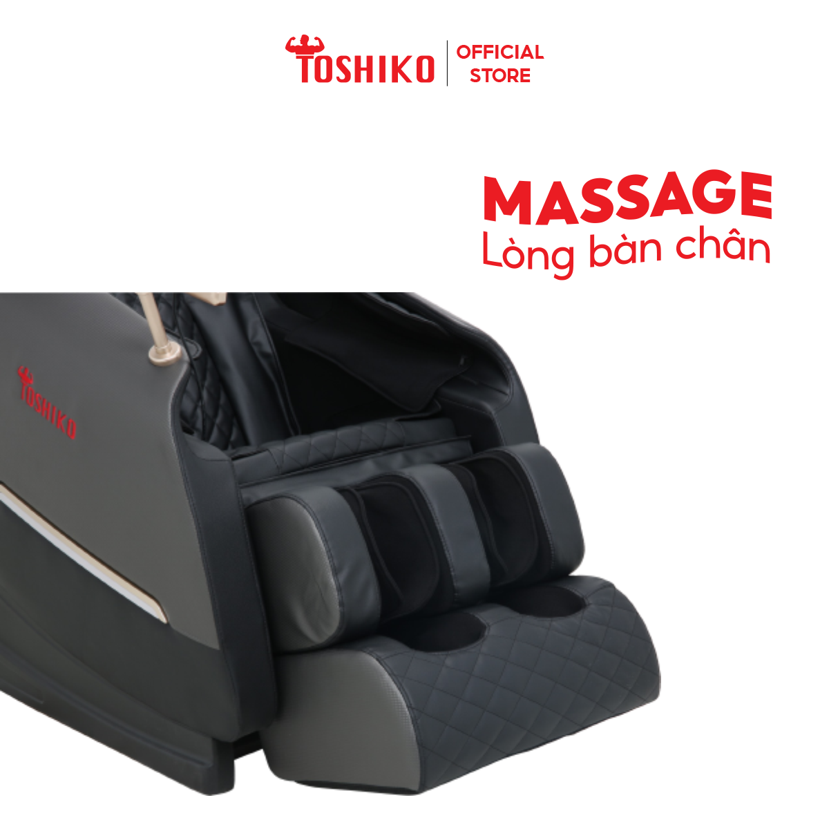 Ghế massage toàn thân công nghệ Nhật Bản Đa Năng Toshiko T6, sở hữu con lăn 3D cải tiến giúp massage đa chiều, đa dạng các bài massage khác nhau
