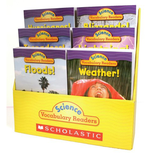 Hàng thanh lý miễn đổi trả Science Vocabulary Readers Wild Weather Exciting Nonfiction Books That Build Kids Vocabularies Box set