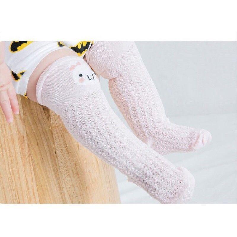 Tất lưới cổ cao chống muỗi đáng yêu cho bé sơ sinh - 3 tuổi/trai-gái