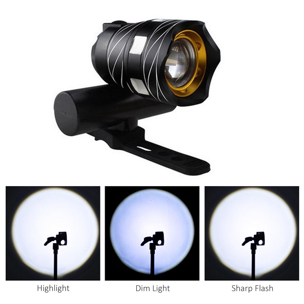 Đèn chiếu sáng đèn cảnh báo phía trước cho xe đạp sạc USB chống nước