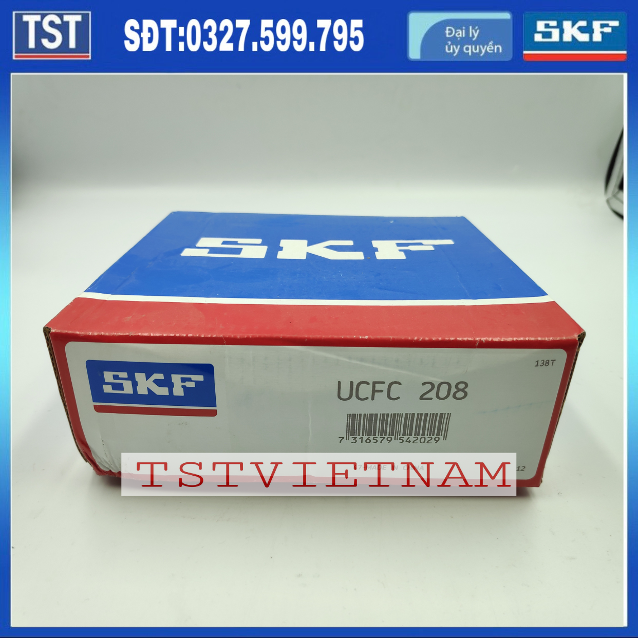 Gối đỡ vòng bi SKF UCFC 208