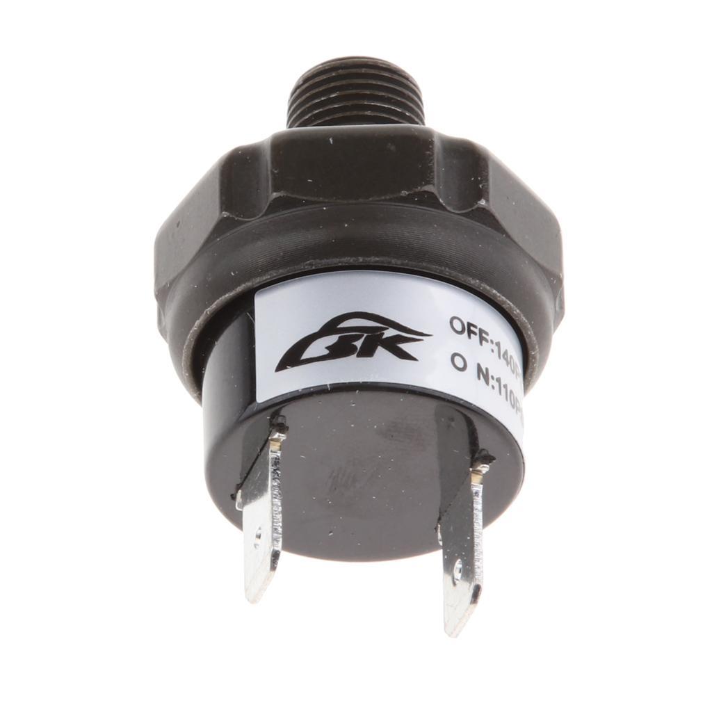 4x Air Pressure Switch Tank Mount Type Thread 1/4'' 1/8'' NPT 12V for Train/Air