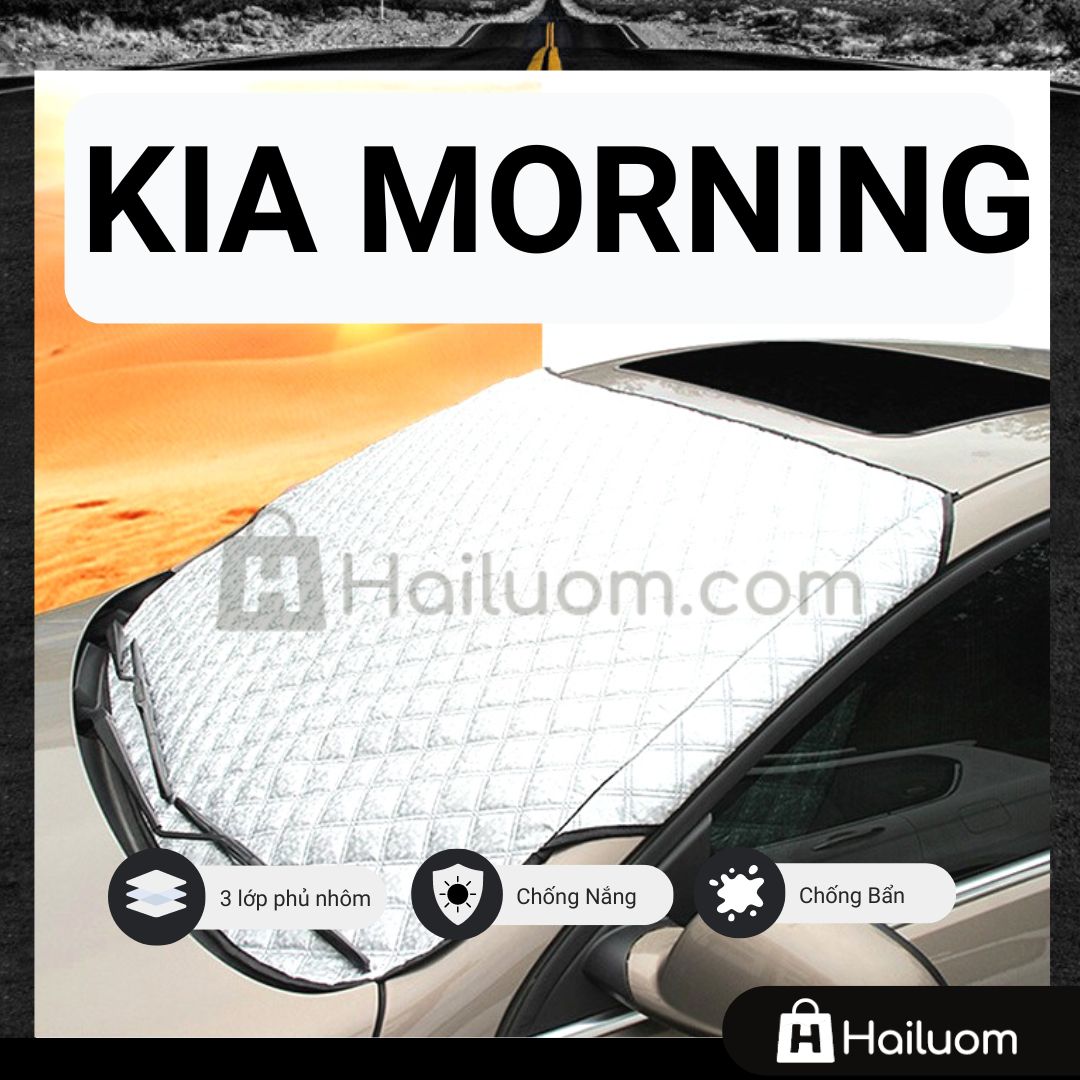 Tấm Che Nắng Kính Lái ô tô KIA MORNING - Tấm Che Nắng ô tô Cao Cấp