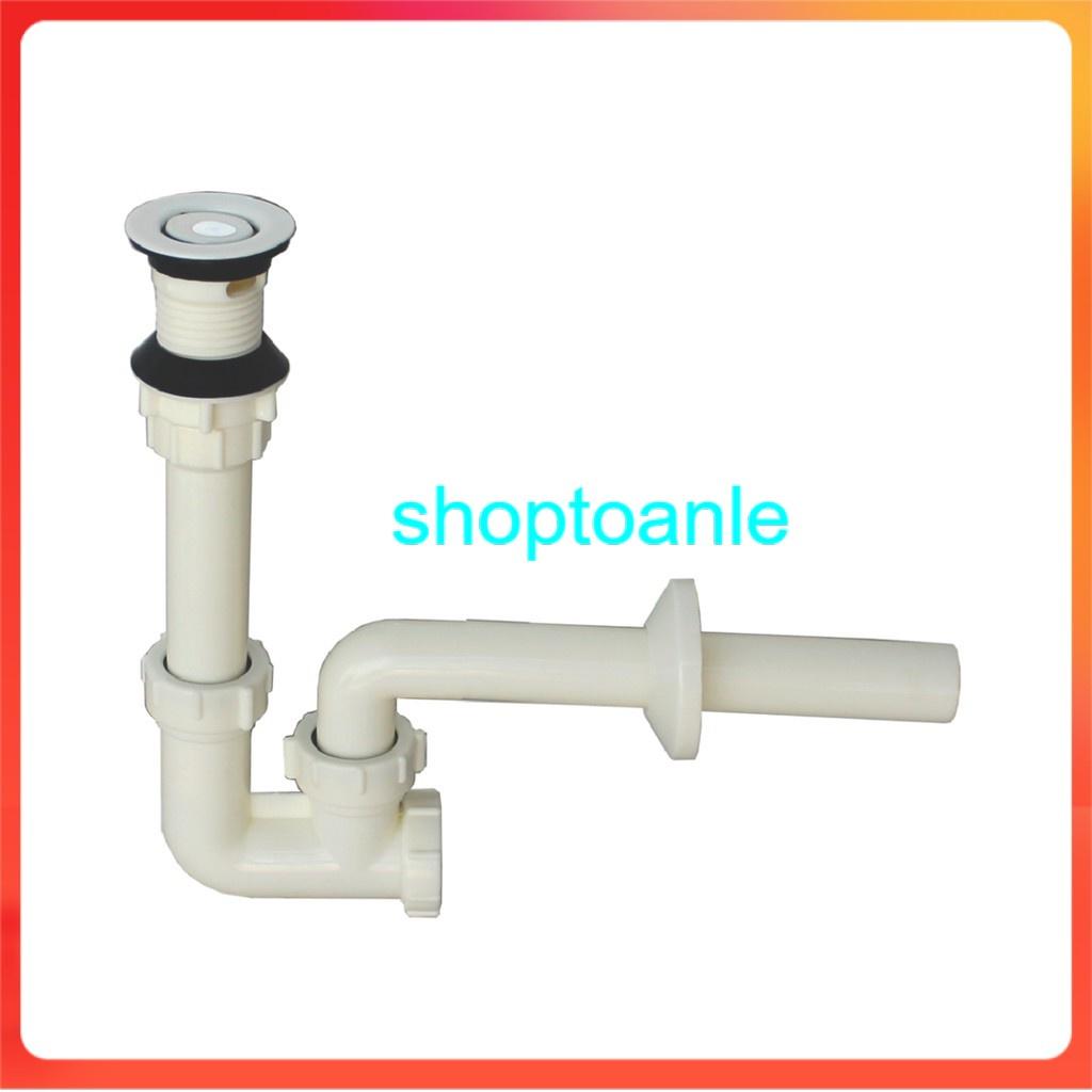 Combo 10 bộ xi phông thoát nước chậu rửa mặt chất liệu bằng nhựa 100% lavabo