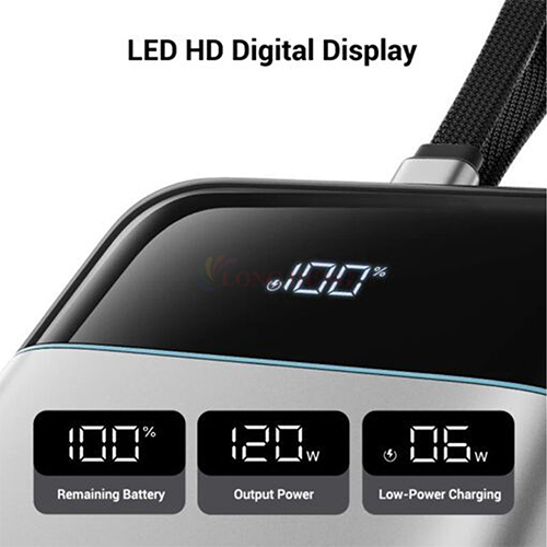 Sạc dự phòng Cuktech 25 SE Power Bank Bank 25000mAh 120W LPB252N - Hàng chính hãng