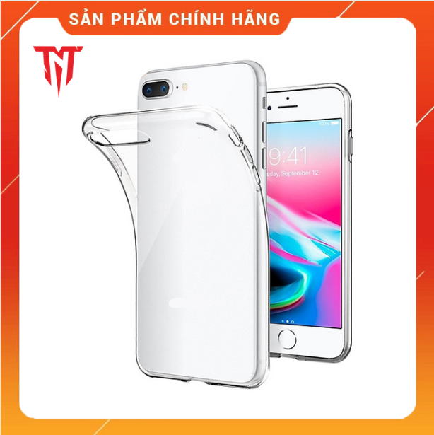 Ốp lưng trong suốt dùng cho điện thoại iphone 7 plus / 8 plus - hàng chính hãng