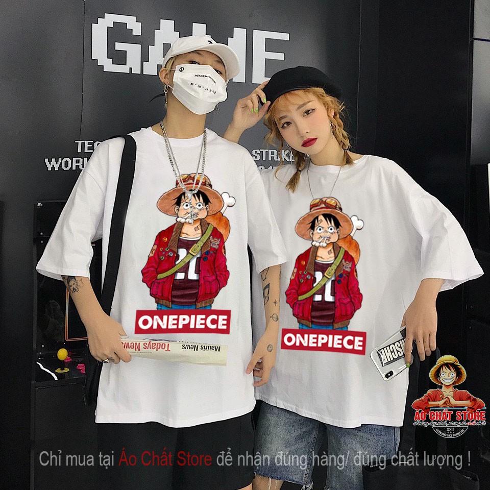 Áo thun tay lỡ unisex One Piece cực hot | Áo luffy tay lỡ form rộng đẹp AC5