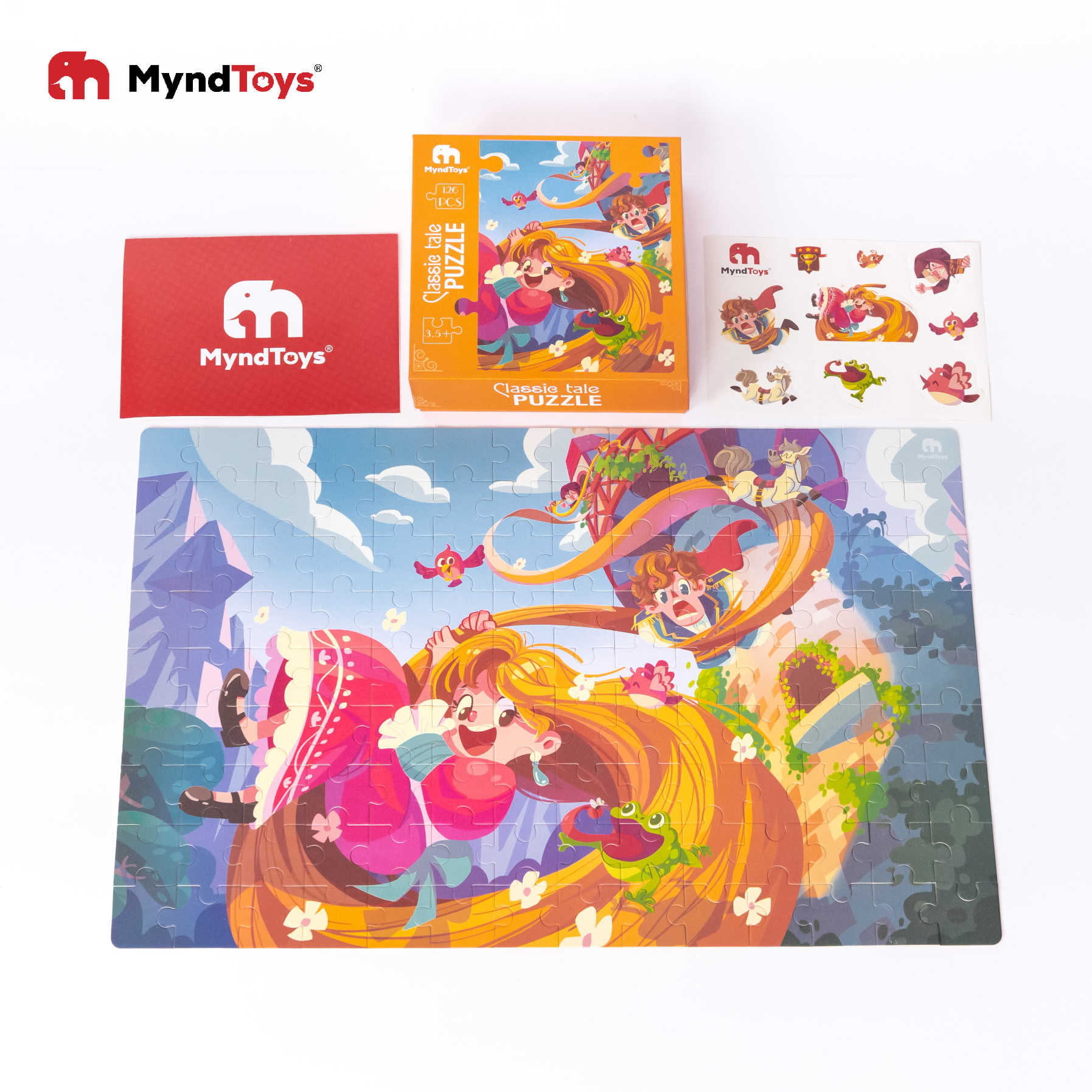 Đồ Chơi Xếp Hình Myndtoys Classic Tale Puzzle – Aerial Stream (Công Chúa Tóc Mây) Dành Cho Bé Gái