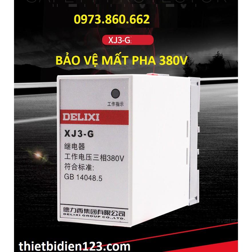 Bảo vệ mất pha 3 pha 380v XJ3G delixi - bảo vệ mất pha hàng chất lượng tốt