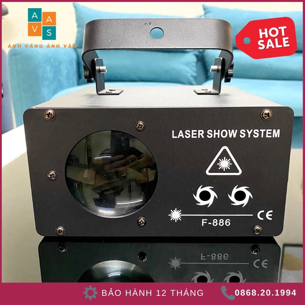 Đèn Laser 2 cửa kết hợp Led mắt to - Cảm biến nhạc | Đèn Laser Phòng Bay| Phòng Karaoke| Sân Khấu Vũ trường