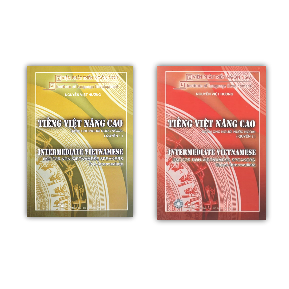Sách - Combo 4 cuốn Tiếng việt cơ sở + nâng cao dành cho người nước ngoài