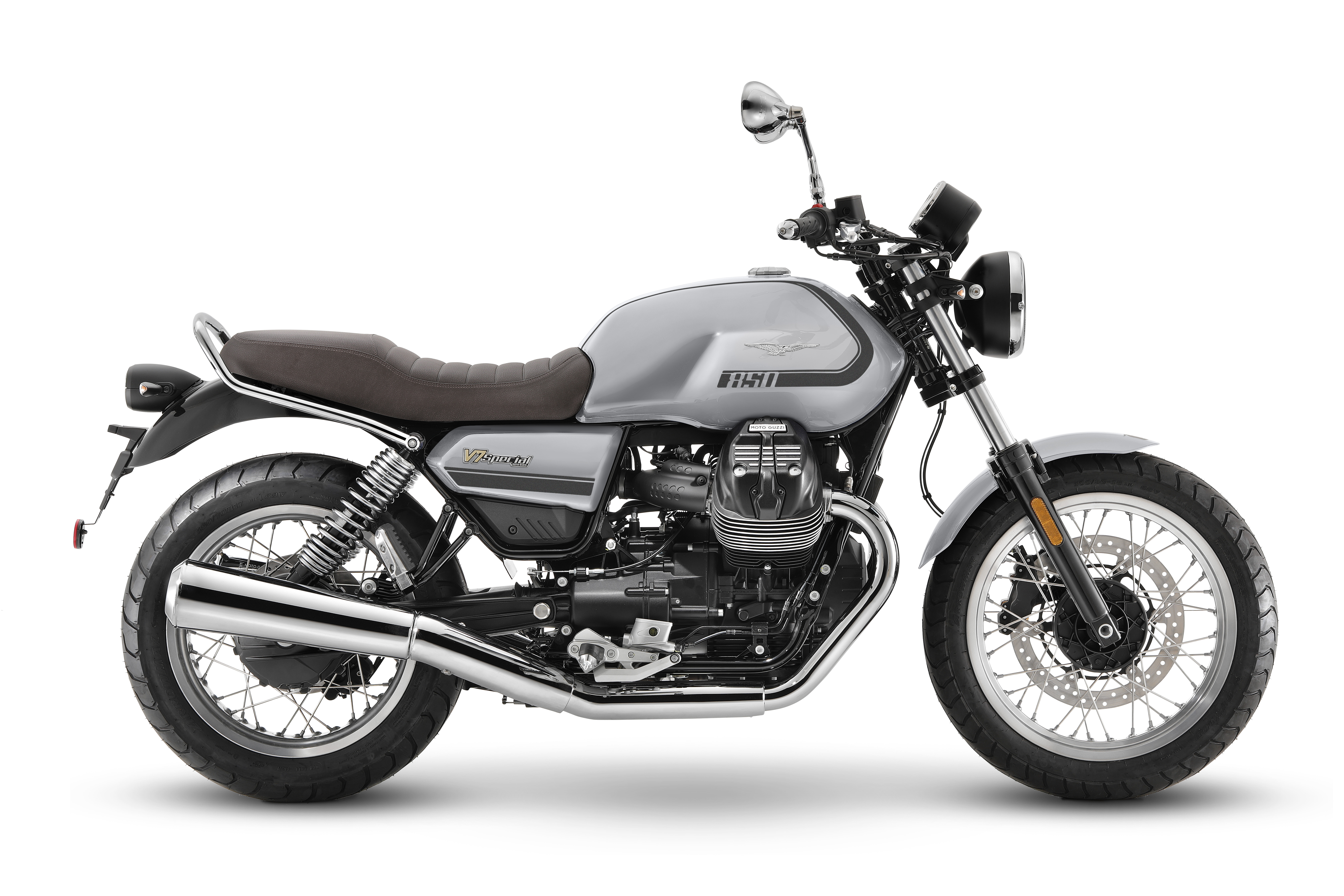 ( Trả góp 0%) Xe PKL Moto Guzzi - V7 Special - Nhập Ý - Xanh Đậm | Ghi Bóng