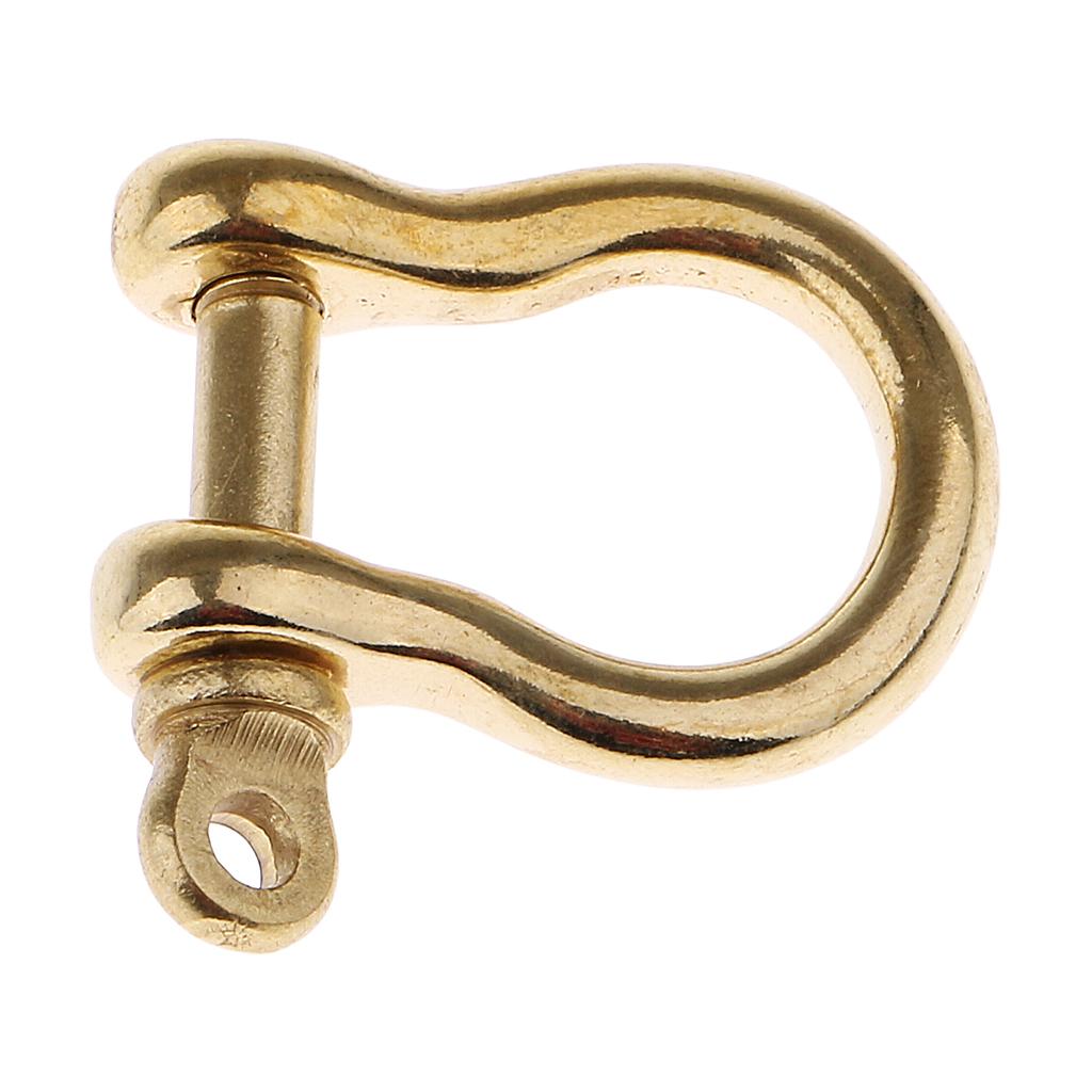1 Piece O Shape Shackle Anchor Shackle Outdoor Rope Paracord Bracelet Buckle
