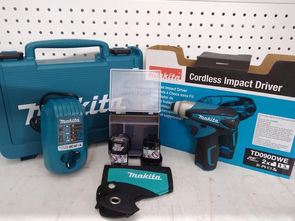 MÁY VẶN VÍT DÙNG PIN 10.8V 90N.M MAKITA TD090DWE - HÀNG CHÍNH HÃNG