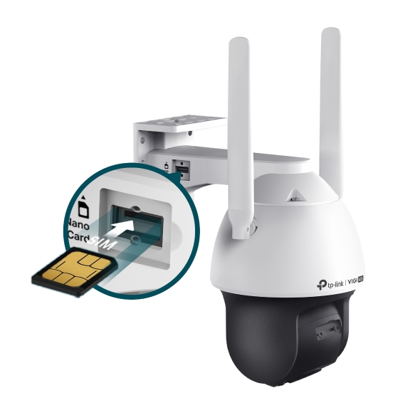 Camera Xoay Ngoài Trời TP-Link VIGI C540-4G 4MP Full-Color Outdoor Camera, tích hợp công nghệ A.I, tầm nhìn đêm có màu, Hàng chính hãng